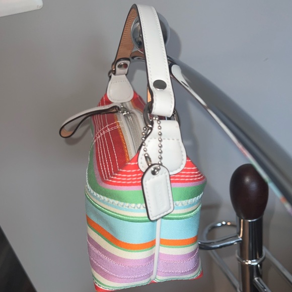 Super cute! Rare. Coach Multicolored Mini Bag - Picture 5 of 8